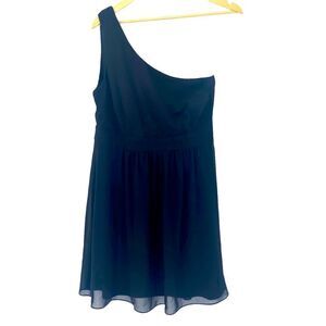 Yessica little black one shoulder dress size 10